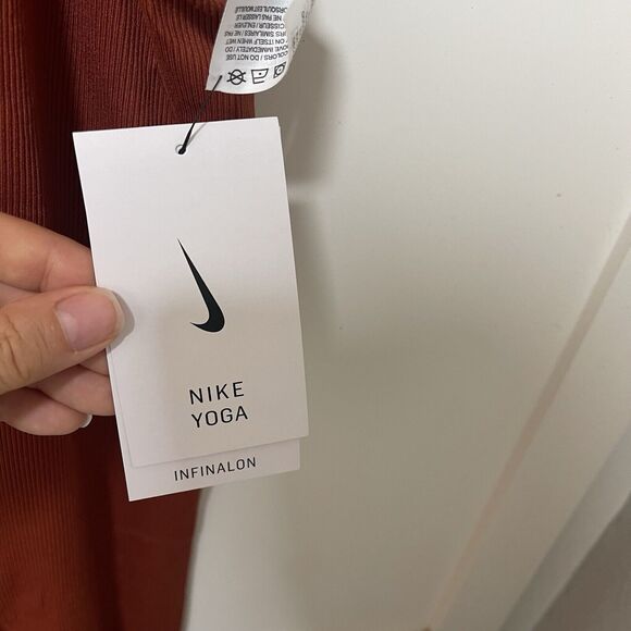 3 for 40$ Nike Jumpsuit 7/8 Layered Orange DC5400-832 Women’s Sz 1X NWT - Picture 3 of 5